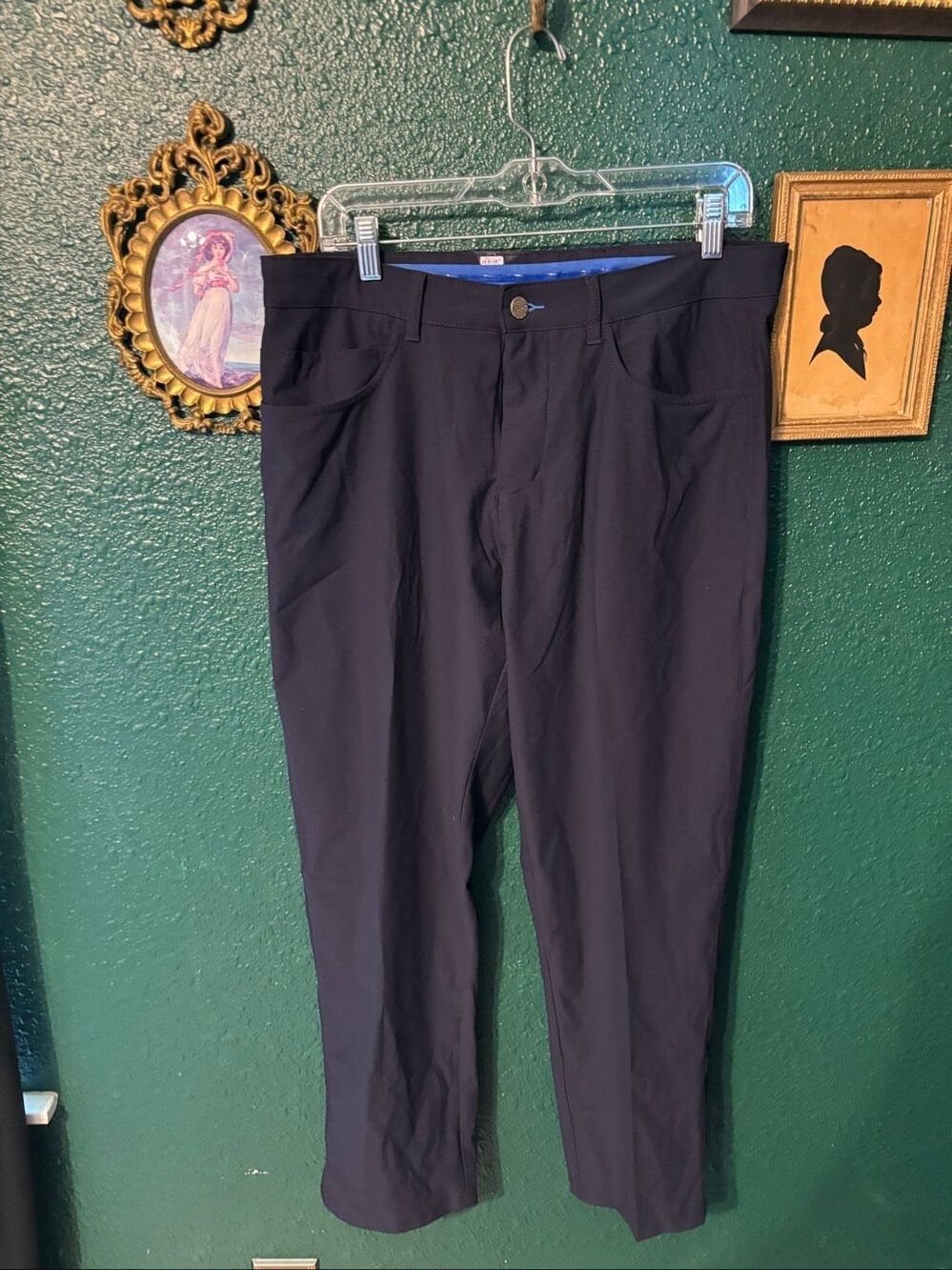 Twillory Performance Fabric Pants Mens 34x30 Blue Tailored For The Hustle